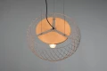 Lampa wisząca TAMIL nikiel antyczny Ø50cm. 3xE27 Trio 311100367 | 4017807537703 noxbox lampynox www.lampynox.pl