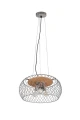 Lampa wisząca TAMIL nikiel antyczny Ø50cm. 3xE27 Trio 311100367 | 4017807537703 noxbox lampynox www.lampynox.pl