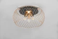 Lampa sufitowa TAMIL mosiądz mat Ø50cm. 3xE27 Trio 611100308 | 4017807537789 noxbox lampynox www.lampynox.pl