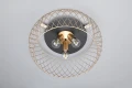 Lampa sufitowa TAMIL mosiądz mat Ø50cm. 3xE27 Trio 611100308 | 4017807537789 noxbox lampynox www.lampynox.pl