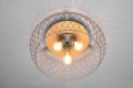 Lampa sufitowa TAMIL nikiel antyczny Ø50cm. 3xE27 Trio 611100367 | 4017807537642 noxbox lampynox www.lampynox.pl