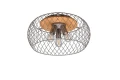 Lampa sufitowa TAMIL nikiel antyczny Ø50cm. 3xE27 Trio 611100367 | 4017807537642 noxbox lampynox www.lampynox.pl