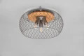 Lampa sufitowa TAMIL nikiel antyczny Ø50cm. 3xE27 Trio 611100367 | 4017807537642 noxbox lampynox www.lampynox.pl