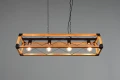 Lampa wisząca TENALI brązowy | czarny mat 4xE27 Trio 316500432 | 4017807540604 noxbox lampynox www.lampynox.pl