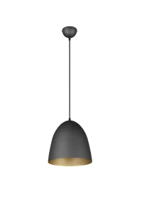 TILDA czarny Ø25cm. E27 Lampa wisząca