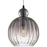 Ball Ball Przydymiony szary Ø32 E27 Lampa wisząca