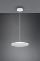 Lampa wisząca ściemnialna TRAY biały mat Ø40cm. LED dim. 29W 4000K Trio 340910131 | 4017807537956 noxbox lampynox www.lampynox.pl