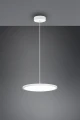Lampa wisząca ściemnialna TRAY biały mat Ø40cm. LED dim. 29W 4000K Trio 340910131 | 4017807537956 noxbox lampynox www.lampynox.pl