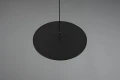 Lampa wisząca ściemnialna TRAY czarny mat Ø40cm. LED dim. 29W 3000K Trio 340910132 | 4017807537970 noxbox lampynox www.lampynox.pl