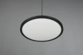 Lampa wisząca ściemnialna TRAY czarny mat Ø40cm. LED dim. 29W 3000K Trio 340910132 | 4017807537970 noxbox lampynox www.lampynox.pl