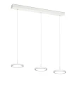 Lampa wisząca ściemnialna TRAY biały mat LED dim. 3x10W 4000K Trio 340910331 | 4017807537994 noxbox lampynox www.lampynox.pl