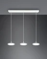 Lampa wisząca ściemnialna TRAY biały mat LED dim. 3x10W 4000K Trio 340910331 | 4017807537994 noxbox lampynox www.lampynox.pl