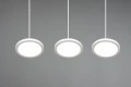Lampa wisząca ściemnialna TRAY biały mat LED dim. 3x10W 4000K Trio 340910331 | 4017807537994 noxbox lampynox www.lampynox.pl