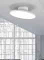 Lampa sufitowa uchylna TRAY biały mat Ø40cm. LED dim. 29W 4000K Trio 640910131 | 4017807537901 noxbox lampynox www.lampynox.pl