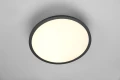 Lampa sufitowa uchylna TRAY czarny mat Ø40cm. LED dim. 29W 3000K Trio 640910132 | 4017807537925 noxbox lampynox www.lampynox.pl