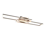 TWISTER nikiel mat skrętna LED 3 step dim. 30W 2700-4000-6000K Pilot Lampa sufitowa ściemnialna