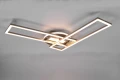 Lampa sufitowa skrętna ściemnialna TWISTER nikiel mat skrętna LED 3 step dim. 30W 2700-4000-6000K Pilot RL R67183107 | 4017807540451 noxbox lampynox www.lampynox.pl