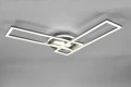 Lampa sufitowa skrętna ściemnialna TWISTER nikiel mat skrętna LED 3 step dim. 30W 2700-4000-6000K Pilot RL R67183107 | 4017807540451 noxbox lampynox www.lampynox.pl
