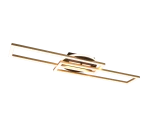 TWISTER mosiądz mat skrętna LED 3 step dim. 30W 2700-4000-6000K Pilot Lampa sufitowa ściemnialna