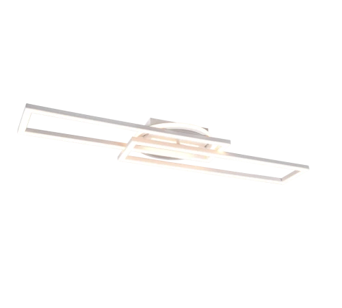 Lampa sufitowa skrętna ściemnialna TWISTER biały mat LED 3 step dim. 30W 2700-4000-6000K Pilot RL R67183131 | 4017807540529 noxbox lampynox www.lampynox.pl