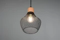 Lampa wisząca VALERIA czarny mat Ø18cm. E27 RL R31281032 | 4017807541182 noxbox lampynox www.lampynox.pl