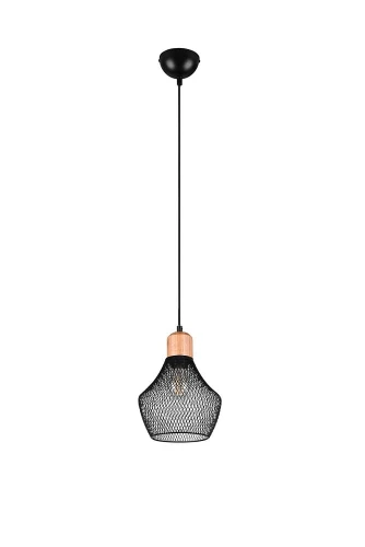 Lampa wisząca VALERIA czarny mat Ø18cm. E27 RL R31281032 | 4017807541182 noxbox lampynox www.lampynox.pl