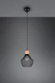 Lampa wisząca VALERIA czarny mat Ø18cm. E27 RL R31281032 | 4017807541182 noxbox lampynox www.lampynox.pl
