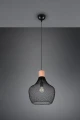 Lampa wisząca VALERIA czarny mat Ø33cm. E27 RL R31281932 | 4017807541205 noxbox lampynox www.lampynox.pl