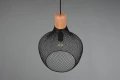 Lampa wisząca VALERIA czarny mat Ø33cm. E27 RL R31281932 | 4017807541205 noxbox lampynox www.lampynox.pl