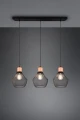 Lampa wisząca VALERIA czarny mat 3xE27 RL R31283032 | 4017807541267 noxbox lampynox www.lampynox.pl