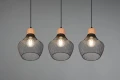 Lampa wisząca VALERIA czarny mat 3xE27 RL R31283032 | 4017807541267 noxbox lampynox www.lampynox.pl