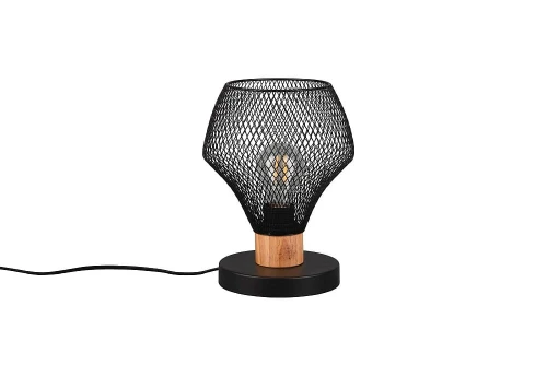 Lampka stołowa VALERIA czarny mat E27 RL R51281032 | 4017807541298 noxbox lampynox www.lampynox.pl