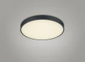 Lampa sufitowa ściemnialna WACO czarny mat Ø49cm. LED dim. DIP SWITCH 52,5W 2300-3000-4000K Trio 627415032 | 4017807525069 noxbox lampynox www.lampynox.pl
