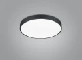Lampa sufitowa ściemnialna WACO czarny mat Ø49cm. LED dim. DIP SWITCH 52,5W 2300-3000-4000K Trio 627415032 | 4017807525069 noxbox lampynox www.lampynox.pl