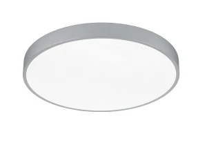 WACO tytanowy Ø49cm. LED dim. DIP SWITCH 52,5W 2300-3000-4000K Lampa sufitowa ściemnialna