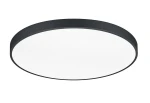 WACO czarny mat Ø75cm. LED dim. DIP SWITCH 51W 2300-3000-4000K Lampa sufitowa ściemnialna