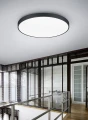 Lampa sufitowa ściemnialna WACO czarny mat Ø75cm. LED dim. DIP SWITCH 51W 2300-3000-4000K Trio 627417532 | 4017807525090 noxbox lampynox www.lampynox.pl