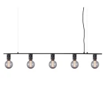 Halo antracyt 5xE27 Lampa wisząca