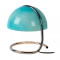 Lampka stołowa CATO niebieska Ø23,5cm. E27 Lucide 46516/01/35 | 5411212460868 noxbox lampynox www.lampynox.pl