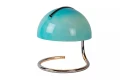 Lampka stołowa CATO niebieska Ø23,5cm. E27 Lucide 46516/01/35 | 5411212460868 noxbox lampynox www.lampynox.pl
