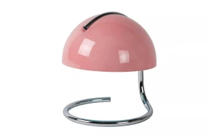 CATO różowa Ø23,5cm. E27 Lampka stołowa