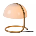 Lampka stołowa CATO biała Ø23,5cm. E27 Lucide 46516/01/31 | 5411212460851 noxbox lampynox www.lampynox.pl