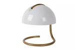 CATO biała Ø23,5cm. E27 Lampka stołowa