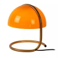Lampka stołowa CATO pomarańczowa Ø23,5cm. E27 Lucide 46516/01/53 | 5411212460875 noxbox lampynox www.lampynox.pl