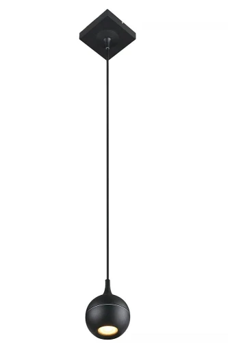 Lampa wisząca łazienkowa FAVORI czarna Ø 9cm. GU10 IP44 Lucide 09438/01/30 | 5411212093219 noxbox lampynox www.lampynox.pl