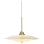 Baroni mosiądz szczotkowany | biały Ø35cm. 2xG9 Lampa wisząca