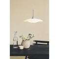 Lampa wisząca Baroni aluminium szczotkowane | biały Ø40cm. 2xG9 halo design 403605 | 5703638403605 noxbox lampynox www.lampynox.pl
