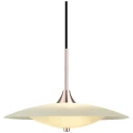 Lampa wisząca Baroni miedź | biały Ø46cm. 3xG9 halo design 990044 | 5703638990044 noxbox lampynox www.lampynox.pl