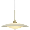 Lampa wisząca Baroni mosiądz szczotkowany | biały Ø46cm. 3xG9 halo design 405463 | 5703638405463 noxbox lampynox www.lampynox.pl