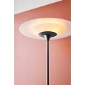 Lampa podłogowa Baroni stal szczotkowana | biały Ø46cm. 3xG9 halo design 107701 | 5703638107701 noxbox lampynox www.lampynox.pl